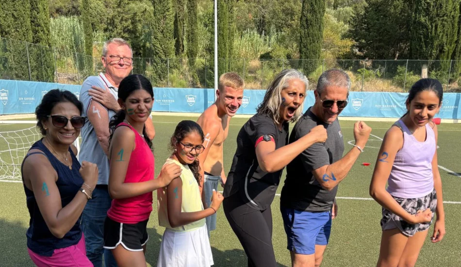 Feier des UN-Jugendtages 2024 mit Mini-Olympiade