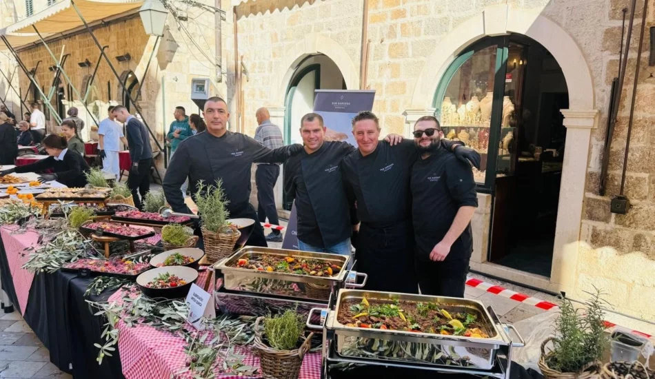 Eine Rekordtafel auf dem Stradun - 17. Dubrovnik Table